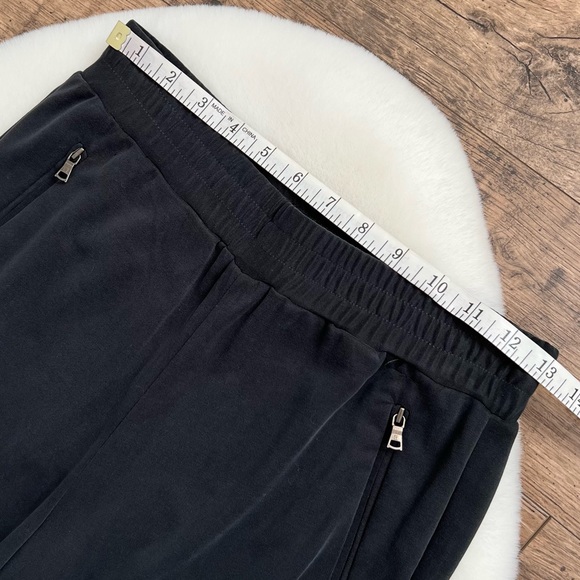 BCBGMAXAZRIA Sami High Rise Cuffed Trouser Pant Joggers Black XS - Picture 9 of 11